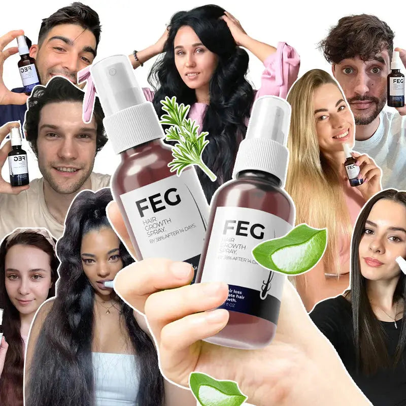 FEG Plus Hair Growth Spray ( Free Delivery All Over Pakistan  )