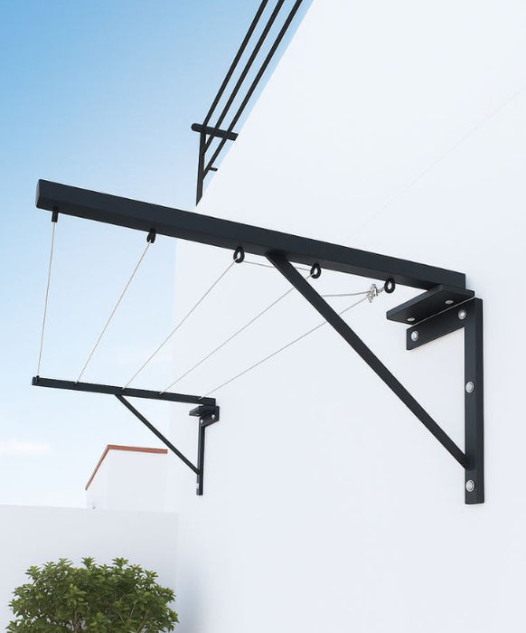 Foldable Wall-Mounted Clothesline with 30 Feet Free Rope(کپڑے سکھانے کا اسٹینڈ)