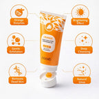 BUNDLE CODRA Orange Enzymes Exfoliating Brightening Gel LF16-35 | Natural Face Scrub |